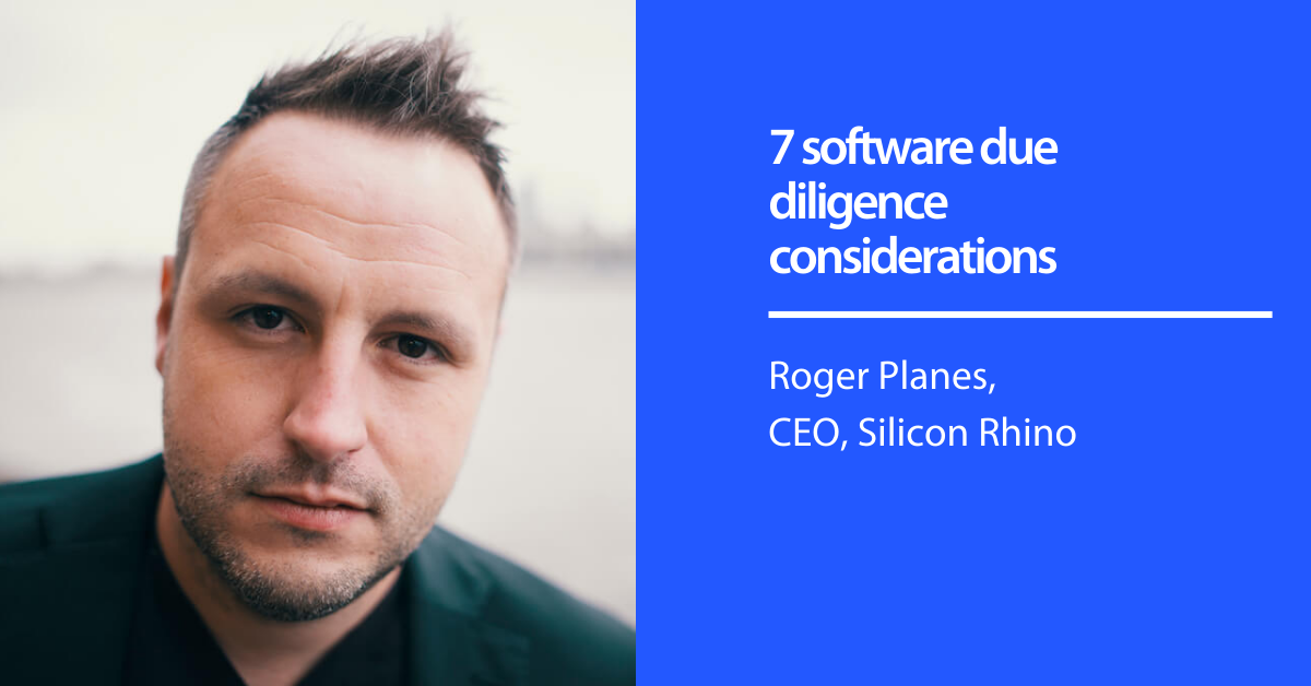 7 software due diligence considerations