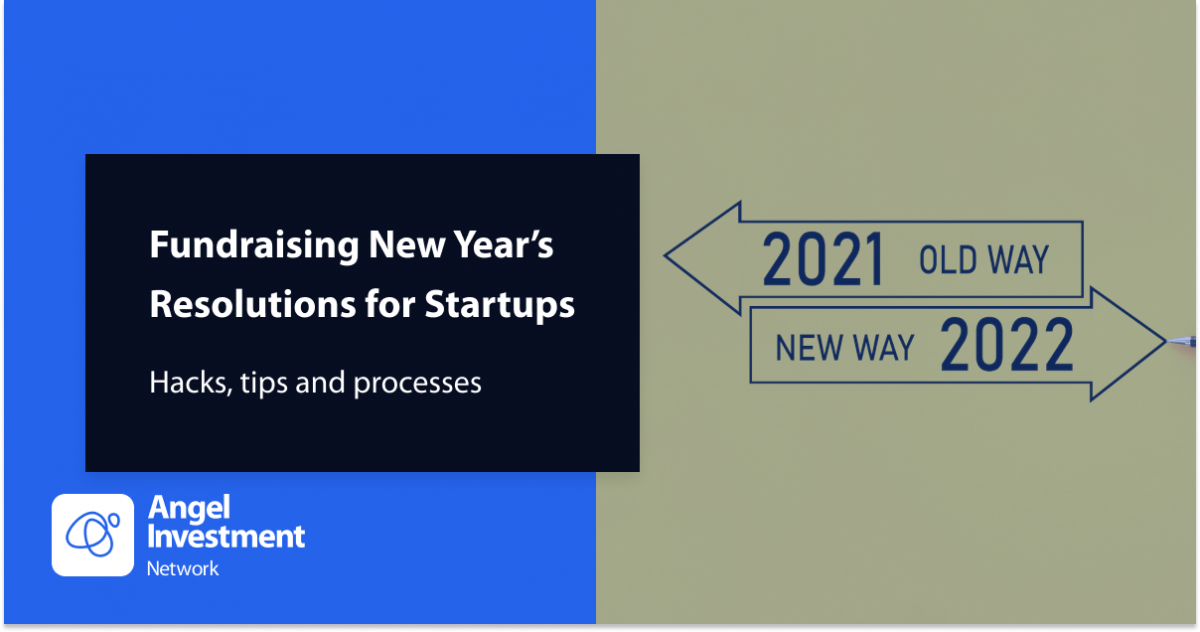 Fundraising New Year’s Resolutions for Startups